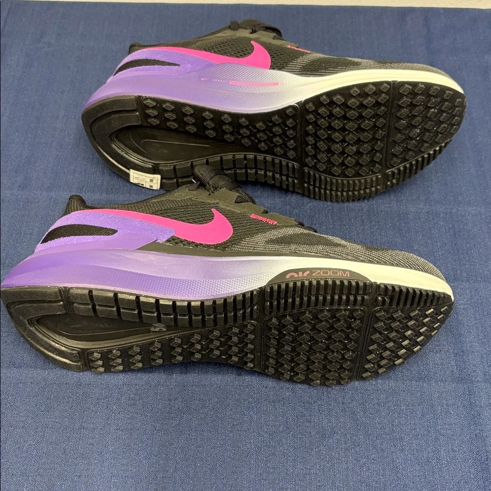 Nike air zoom structure 25 men’s Running Athletic Shoes 9 field mesh laceup new - Picture 4 of 8